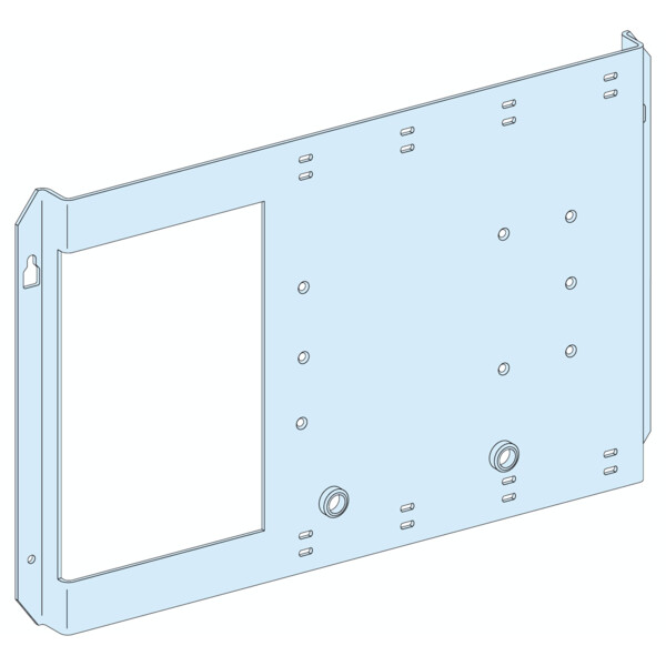 Platine de Montage Blanche PrismaSeT G Active Schneider Electric - NSX630 Horizontal - Commande par Maneton - Schneider Electric - LVS03070