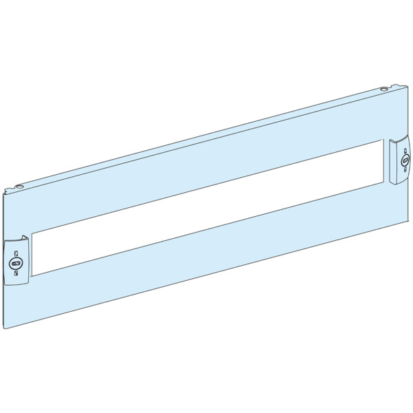 Plastron modulaire découpé 2M Schneider PrismaSeT G - L600-RAL9003 - Schneider Electric - LVS03202