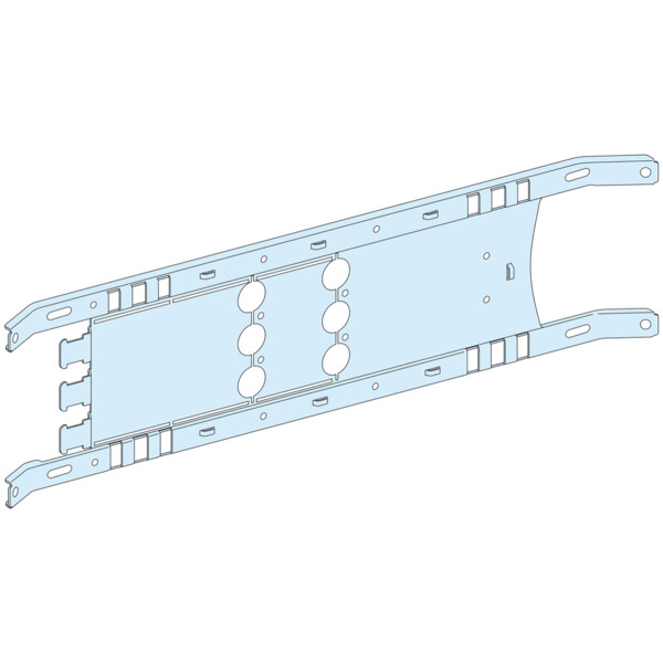 Prismaset p active - platine nsx100-250 - fixe - 3p horiz. - cde maneton - l650 - Schneider Electric - LVS03411