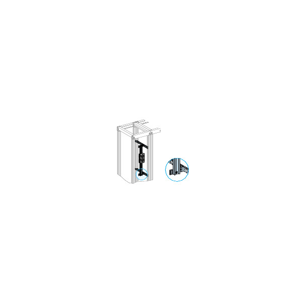 Lot de 2 Equerres Universelles PrismaSeT G Active Schneider - Schneider Electric - LVS03581