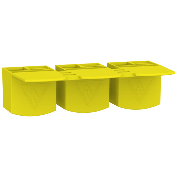 Cache-dents pour peigne horizontal Schneider Acti9 idt40 lot de 12 isolateurs - Schneider Electric - A9X21096