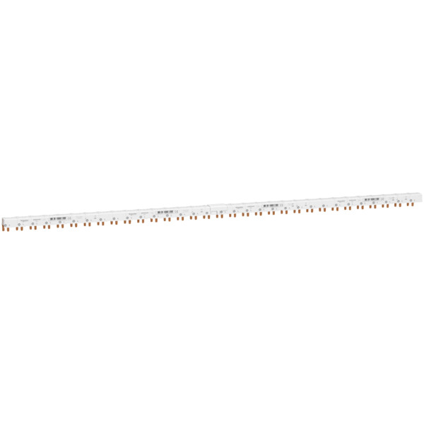 Acti9 idt40 - répartiteur horizontal - 1p+n avec aux - 9 mm - 48 modules - 80a - Schneider Electric - A9XPA648