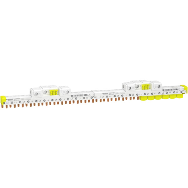 Acti9 idt40 - peigne avec connecteur - 3p+n - 24 modules de 18mm - 80a - Schneider Electric - A9XPP724