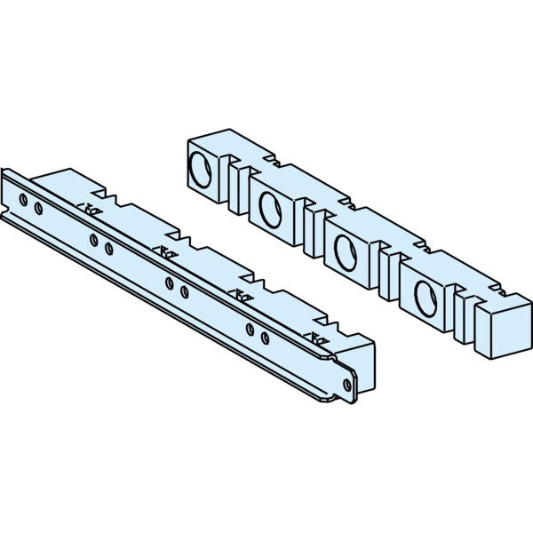 Prismaset p active - support fixe - jdb vertical latéral - lgye ou bs 5/10 mm - Schneider Electric - LVS04661