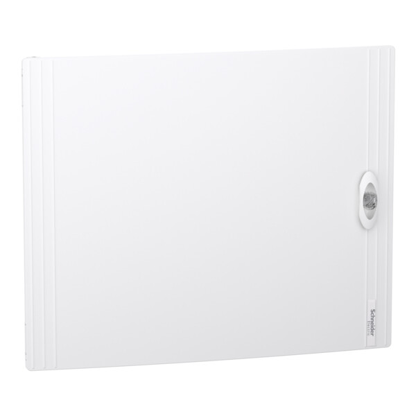 Porte pleine Schneider PrismaSet XS ral9003 pour coffret saillie 2 rangées 24 modules - Schneider Electric - LVSXDP224