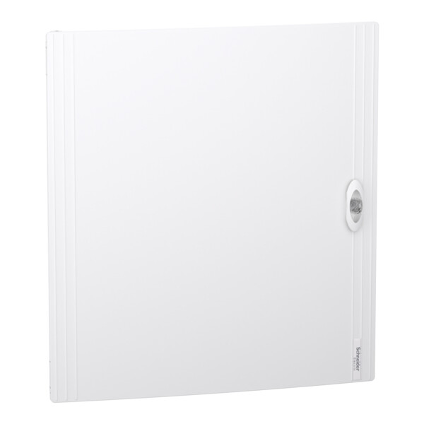 Porte blanche Schneider Prismaset XS ral9003 pour coffret saillie 3 rangées 24 modules - Schneider Electric - LVSXDP324