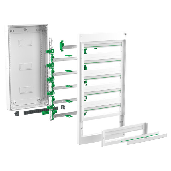 Coffret saillie Schneider PrismaSeT XS 2 rangées 24 modules sans porte - Schneider Electric - LVSXT224