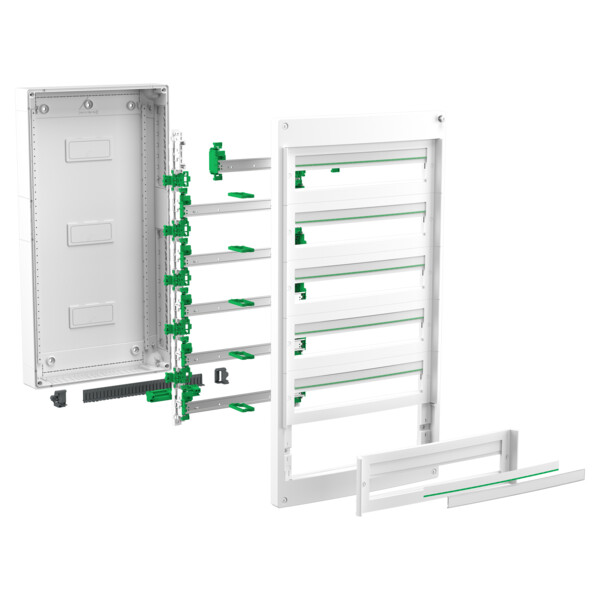 Coffret saillie Schneider PrismaSeT XS 3 rangées 24 modules sans porte - Schneider Electric - LVSXT324