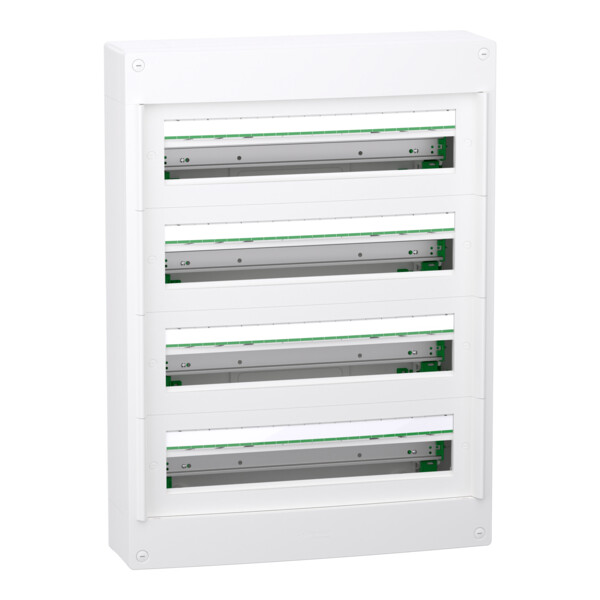 Coffret saillie Schneider PrismaSeT XS 4 rangées 24 modules sans porte - Schneider Electric - LVSXT424