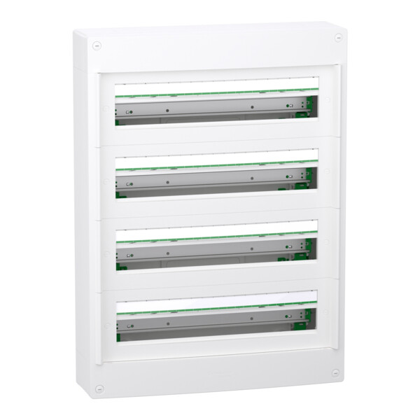 Coffret saillie Schneider PrismaSeT XS 4 rangées 24 modules sans porte - Schneider Electric - LVSXT424