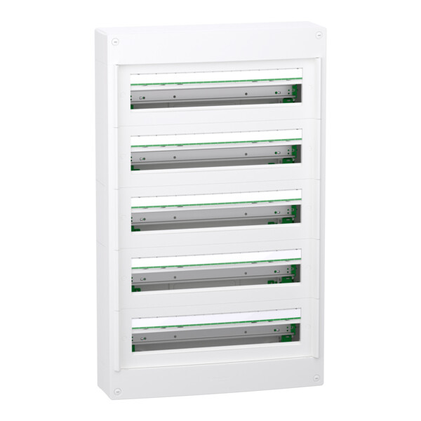 Coffret saillie Schneider PrismaSeT XS 5 rangées 24 modules sans porte - Schneider Electric - LVSXT524