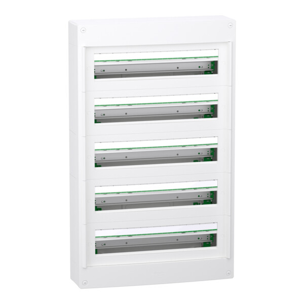 Coffret saillie Schneider PrismaSeT XS 5 rangées 24 modules sans porte - Schneider Electric - LVSXT524