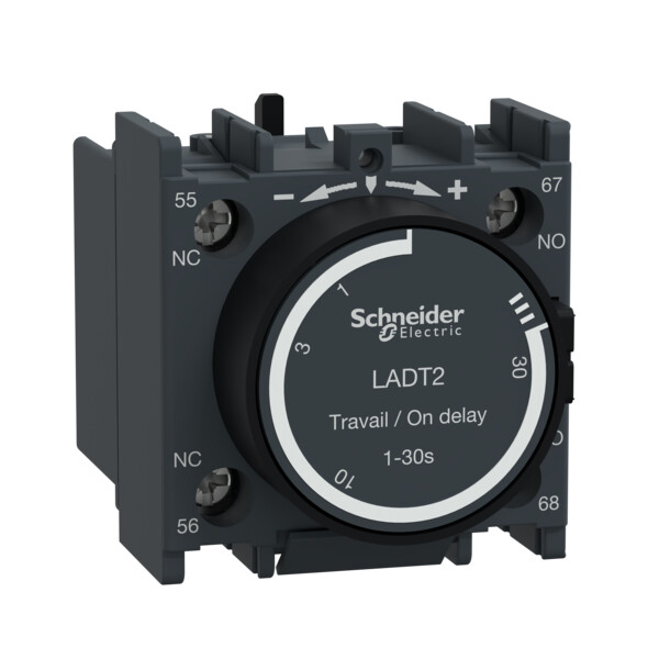 Bloc de Contacts Auxiliaires 1F+1O Borniers à Vis-Etriers TeSys D Schneider - Schneider Electric - LADT2