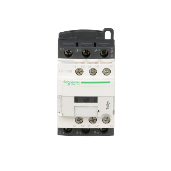 Contacteur 3P 9A Schneider TeSys LC1D  AC3 440V bobine 24Vca - Schneider Electric - LC1D09B7