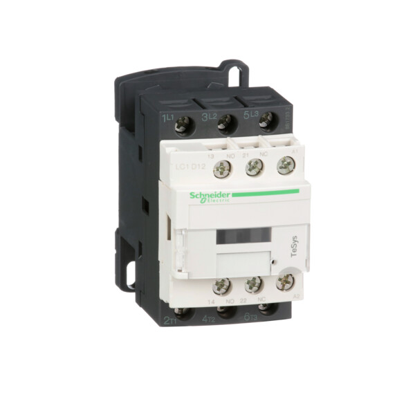 Contacteur 3P 12A Schneider LC1D12B7 Tesys Ac3 440V Bobine 24Vca - Schneider Electric - LC1D12B7