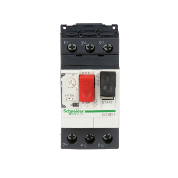 Schneider Electric Disjoncteur Moteur Gv2Me 6 à 10 A 3P 3D Déclencheur Magnétothermique - Schneider Electric - GV2ME14
