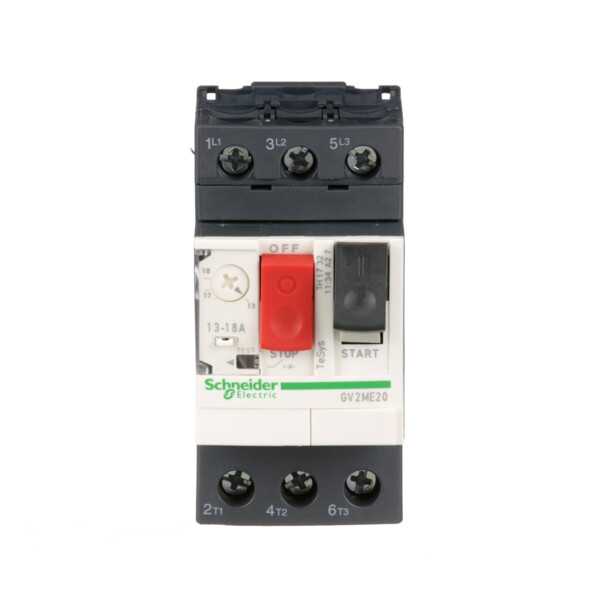 Schneider Electric Disjoncteur Moteur Gv2Me 13 à 18 A 3P 3D Déclencheur Magnétothermique - Schneider Electric - GV2ME20