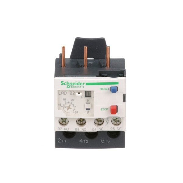 Schneider Electric Relais de Protection Thermique Moteur Tesys 16 à 24 A Classe 10A - Schneider Electric - LRD22
