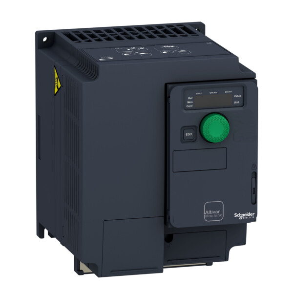 Variateur de vitesse Schneider Altivar Machine ATV320 – 4 kW, 380-500 V triphasé, IP21, Compact CEM intégré - Schneider Electric - ATV320U40N4C