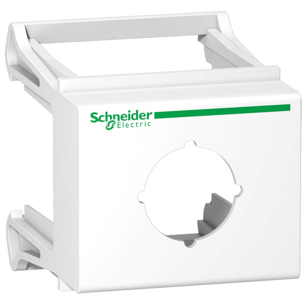 Support de Bouton ou Voyant Diamètre 22 mm Acti9 Schneider – Clipsage sur Rail Modulaire - Schneider Electric - A9A15151