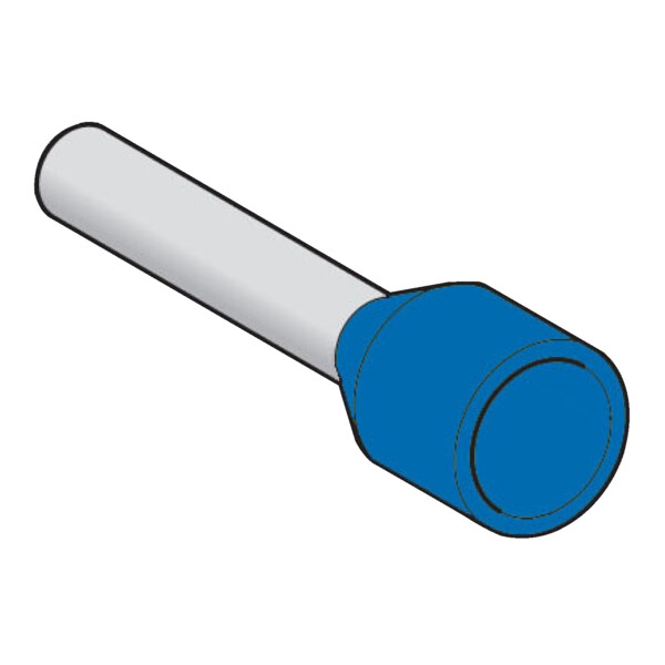 Schneider Electric Embout de câblage Format Moyen 0,75 Mm² Bleu - Schneider Electric - DZ5CE007