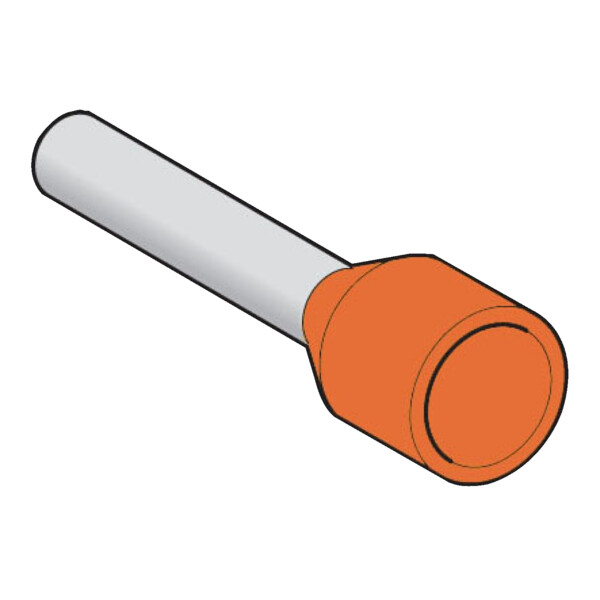 Schneider Electric Embout de câblage Format Moyen 4 Mm² Orange - Schneider Electric - DZ5CE042