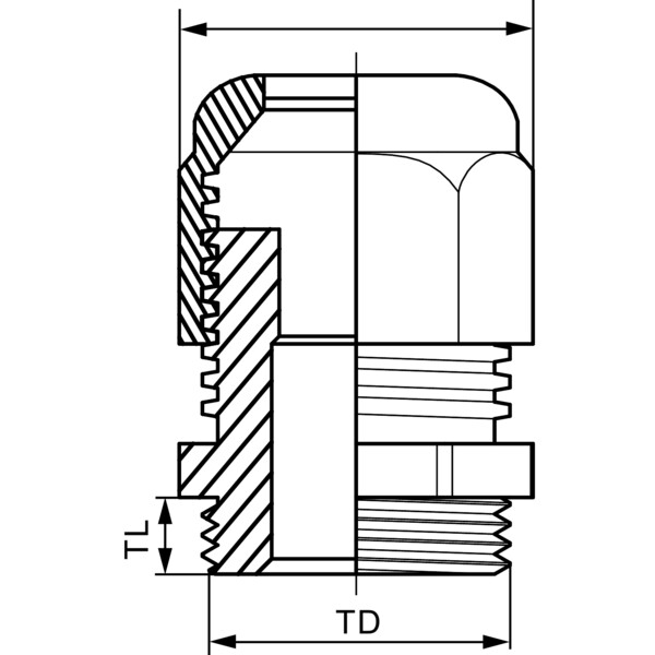 PRESSE ÉTOUPE M40 MG - Schneider Electric - ISM71506