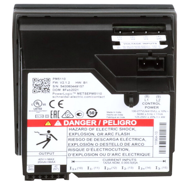 Powerlogic, centrale de mesure pm5110 modbus rs485 - Schneider Electric - METSEPM5110