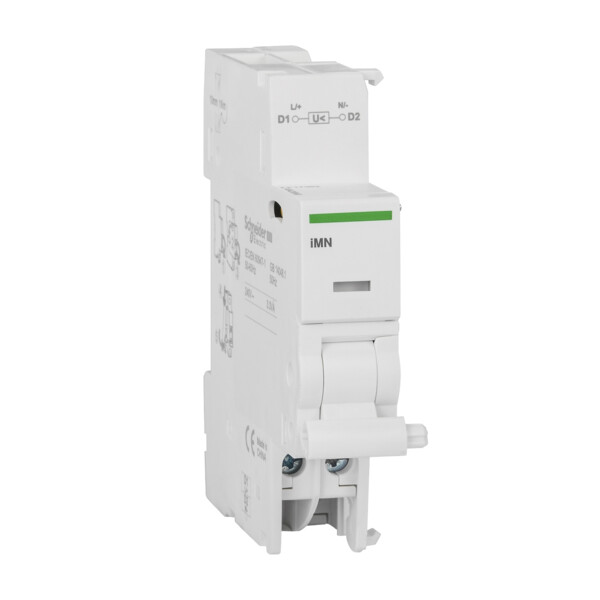 Déclencheur à Minimum de Tension Instantanée 220 à 240 VCA Acti9 iMN Schneider - Schneider Electric - A9A26960