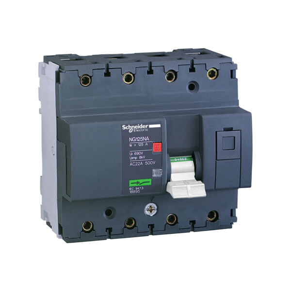 disjoncteur NG125NA 4P 125A - Schneider Electric - 18900