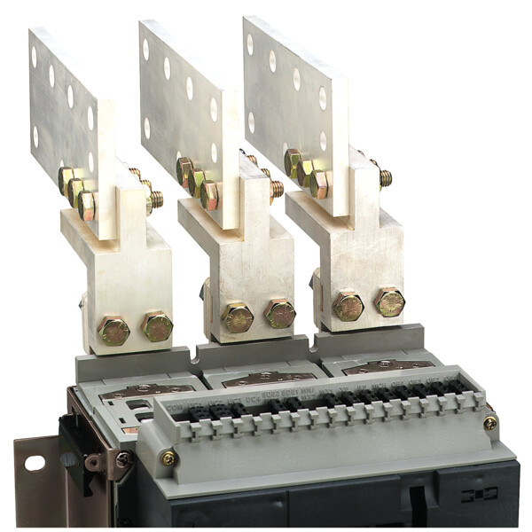 Lot d'adaptateurs de raccordement ComPacT Schneider Electric - pour cosse - 4 pièces - 4P - 1600A - Schneider Electric - 33645