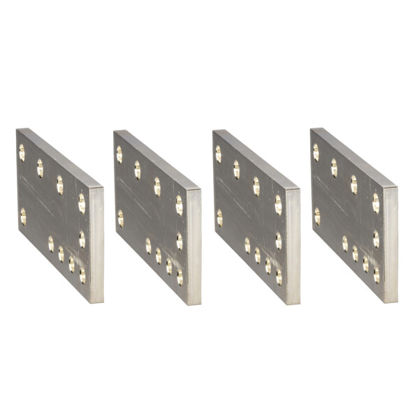 Lot d'adaptateurs de raccordement ComPacT Schneider Electric - pour cosse - 4 pièces - 4P - 1600A - Schneider Electric - 33645