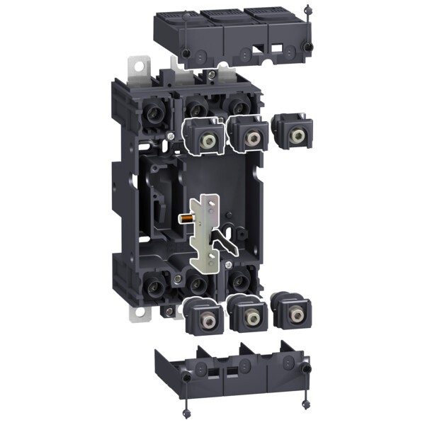 KIT COMPACT DEBROCHABLE 3P SUR SOCLE  ACCESSOIRE DISJONCTEUR NSX100 250 - Schneider Electric - LV429289