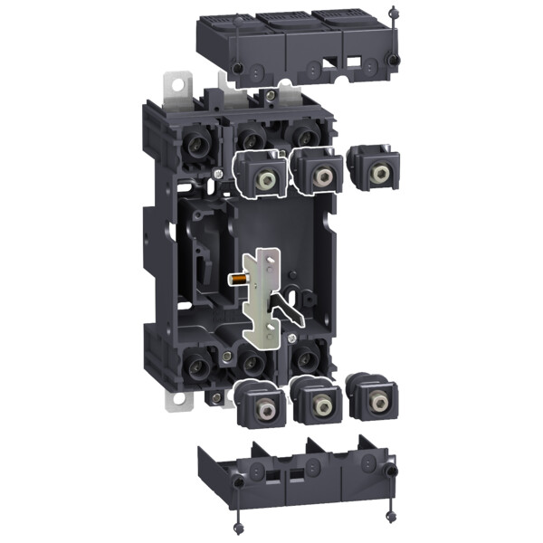 KIT COMPACT DEBROCHABLE 3P SUR SOCLE  ACCESSOIRE DISJONCTEUR NSX100 250 - Schneider Electric - LV429289