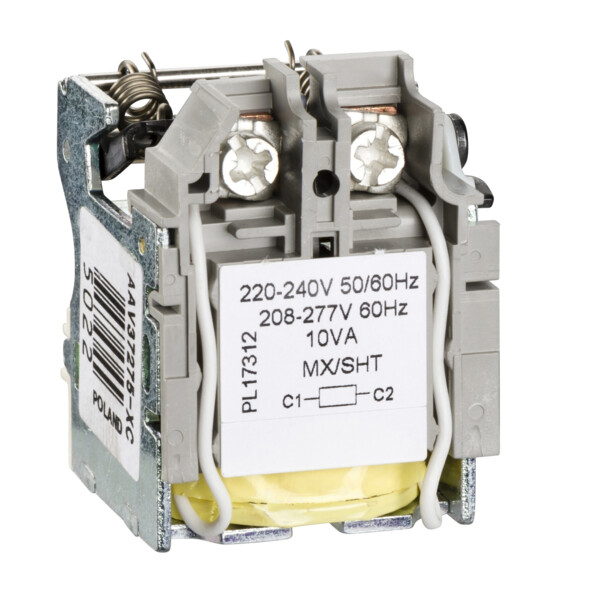 Déclencheur Voltmétrique MX 220 à 240 Vca 50/60 Hz 208-211 Vca 60 Hz ComPacT NSX Schneider - Schneider Electric - LV429387