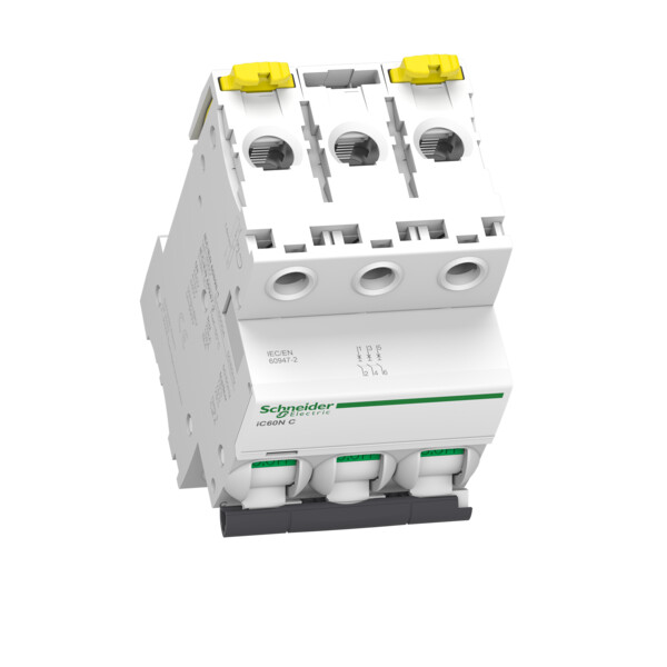 Disjoncteur miniature 3P 32 A Courbe C Acti9 iC60N Schneider Electric - Schneider Electric - A9F74332