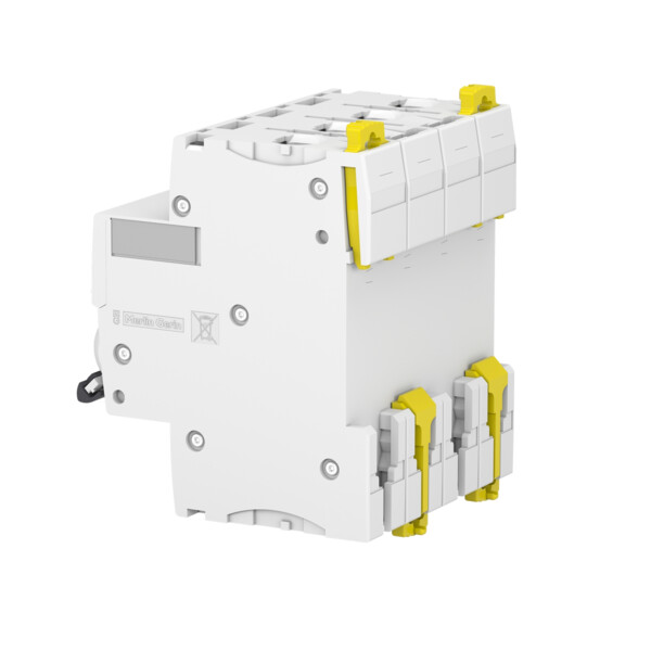 Disjoncteur 4P 6A Courbe C – Schneider Acti9 iC60N 400VCA, 6000A (10kA) - Schneider Electric - A9F77406