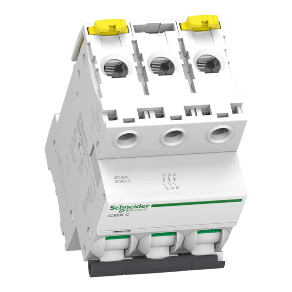 Acti9, iC60N disjoncteur 3P 40A courbe C - Schneider Electric - A9F74340