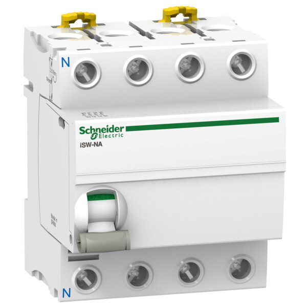 Acti9, iSW-NA interrupteur-sectionneur 4P 80A 415VCA - Schneider Electric - A9S70780