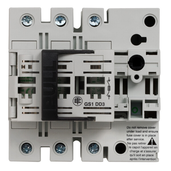 Bloc de Base Interrupteur sectionneur Fusible Gs1 3P 3 F Nfc 32 A - Schneider Electric - GS1DD3