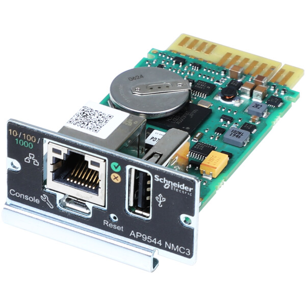 Carte de communication snmp/web gamme easy ups monophasé compatible powerchute - Schneider Electric - AP9544