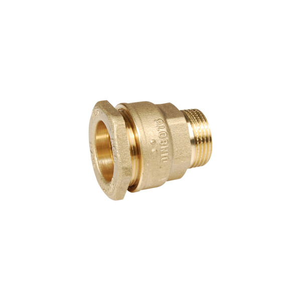 Raccord laiton à serrage extérieur Série 811 droit mâle 2" - PE DN50 - Sferaco - 811950
