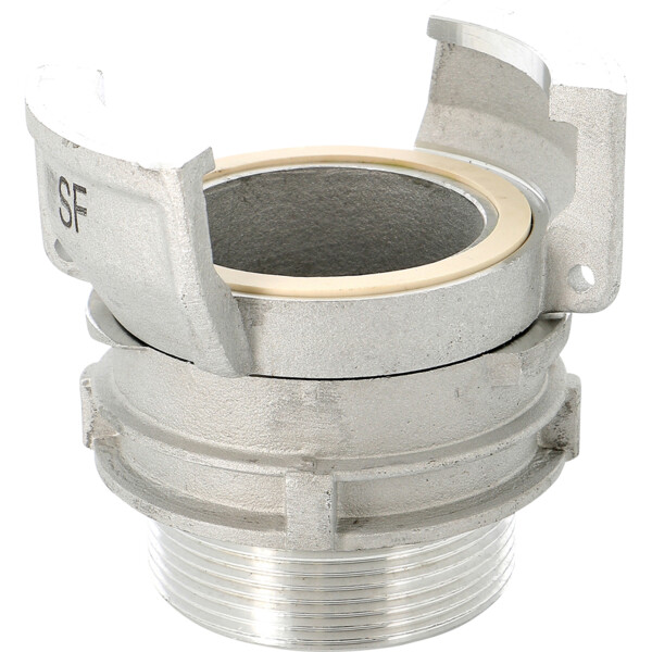 Raccord symétrique aluminium mâle à verrou DN125 Série 2413 Mâle BSP DN5" - Sferaco - 2413125