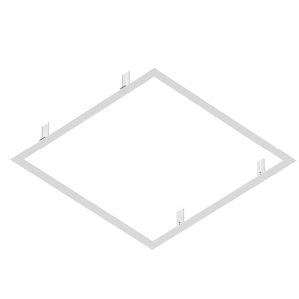 PANEL P/PAVANNO, cadre de montage encastré, carré, 625, blanc - SLV - 1011335