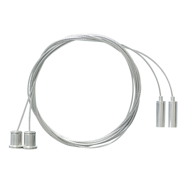 TUBULAR P, kit de suspension, 2 mètres, 2 pièces - SLV - 1011504