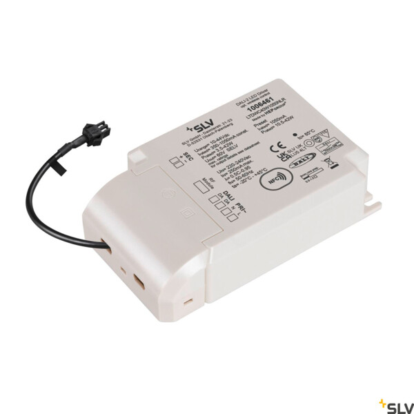 Driver led, 42 w, 1050 ma, avec interface radio pour numinos, dali - SLV - 1006461