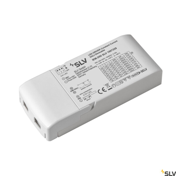 Alimentation led dali 25 w 150-700?ma dali touch - SLV - 1007229