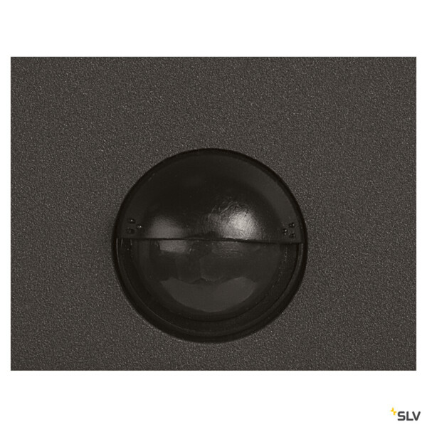 Grafit, applique extérieure, rond, anthracite, e27, 11w max, ip44, détecteur de mouvements - SLV - 1006179