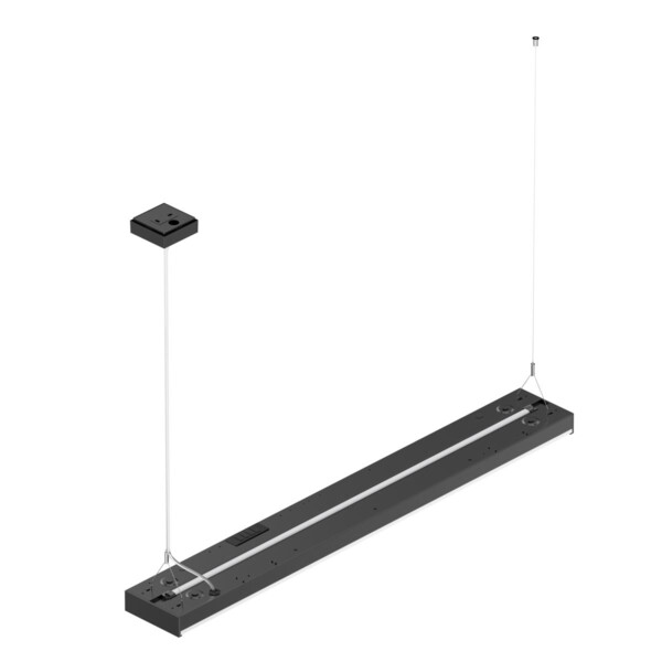 WORKLIGHT P LINE, suspension, intérieur, 1200 52 830/840 WB ML DALI DT8, noir - SLV - 1011575