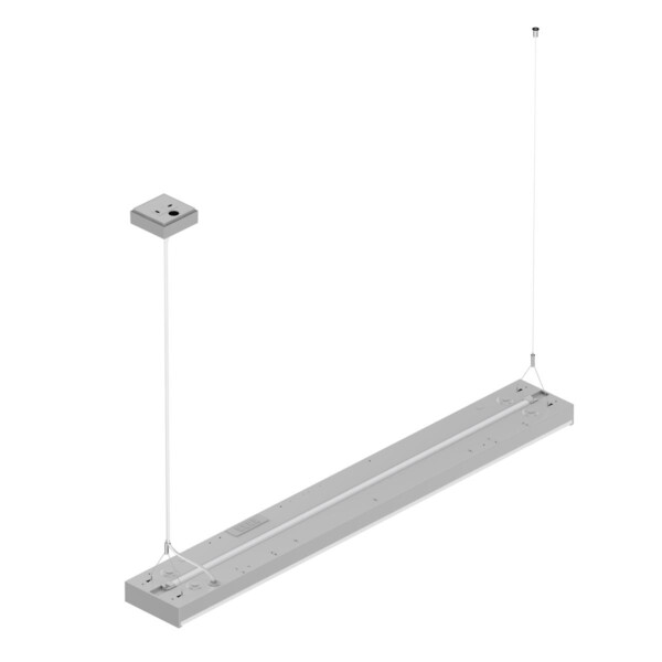 WORKLIGHT P LINE, susp., intérieur, 1200 52 830/840 WB ML DALI DT8, grid argent - SLV - 1011576